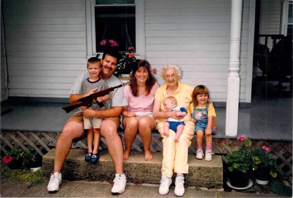 Grandma (GG) and Holland Family - Summer 1997