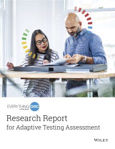 Everything DiSC Research Report for Adaptive Testing Assessment